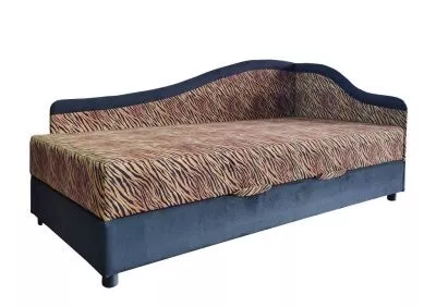 Угловая тахта Мария велюр Tiger Правый 90х190 см